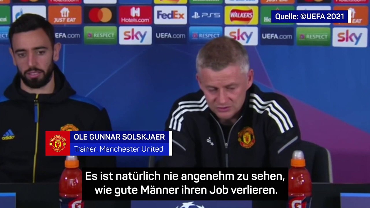 Solskjaer “nicht glücklich” über Santo-Entlassung