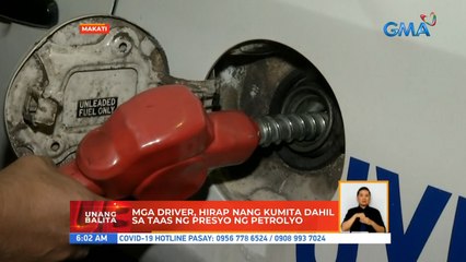 Mga driver, hirap nang kumita dahil sa taas ng presyo ng petrolyo | UB