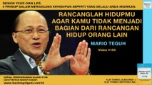 Mario Teguh Rancanglah Hidupmu Agar Kamu Tidak Menjadi Bagian Dari Rancangan Hidup Orang Lain