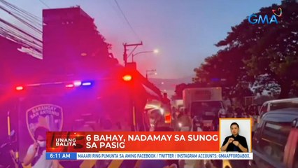 6 bahay, nadamay sa sunog sa Pasig | UB