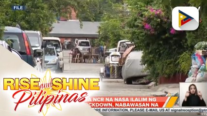 Mga lugar sa NCR na nasa ilalim ng granular lockdown, nabawasan na
