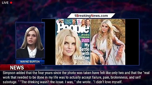 Jessica Simpson gives glimpse into her alcoholism struggle: See the ‘unrecognizable’ photo – 1breaki