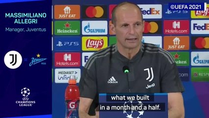 下载视频: Allegri demands improvements after Juve 'relapse'