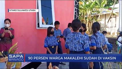 90 Persen Warga Makalehi Sudah Di Vaksin