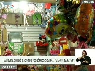 Entérate l La navidad llegó al Centro de Economía Comunal "Manuela Sáenz" en Caracas