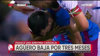 'Kun' Agüero estará al menos tres meses de baja por su problema cardíaco