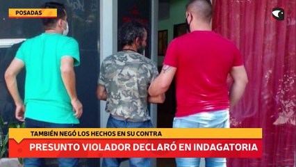 Declaró en indagatoria y negó los hechos en su contra