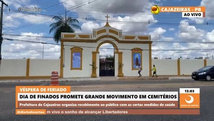 Télécharger la video: Polícia Militar e Vigilância realizam ‘Operação Dia de Finados’ nos cemitérios de Cajazeiras