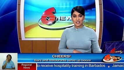 Cheers! Bars and restaurants allow vaccinated patrons to consume alcohol on premises