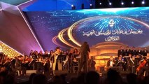وزيرة الثقافة المصرية تعزف الفلوت في افتتاح  مهرجان الموسيقى العربية