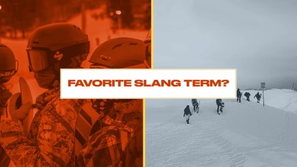 Either Or: Snowboarders Tell Us Their Favorite Slang Term