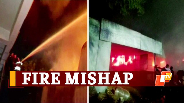 Watch: Massive Fire Breaks Out At Timber Factory In Gujarat