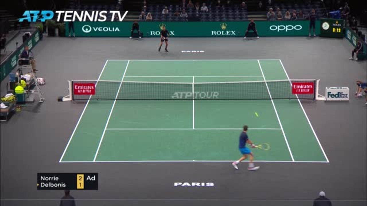 Norrie eases to win over Delbonis