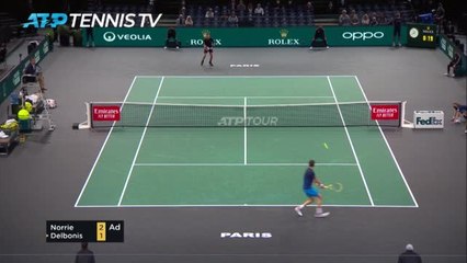 Norrie eases to win over Delbonis