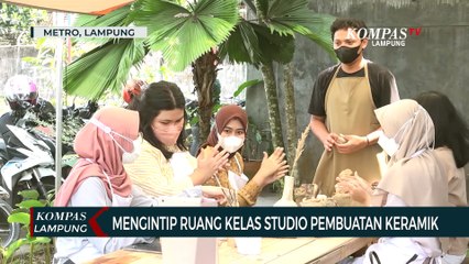 Mengintip Ruang Kelas Studio Pembuatan Keramik