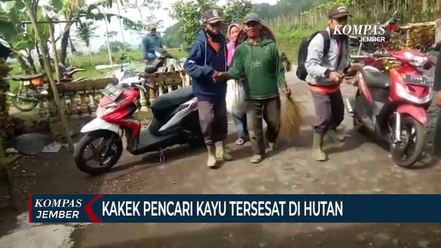 Kakek Pencari Kayu Tersesat di Hutan Lereng Gunung Semeru