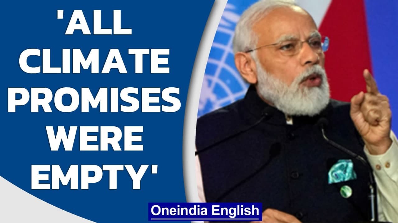 PM Modi’s commitments at COP26; promises net-zero emissions by 2070 | Panchamrit | Oneindia News