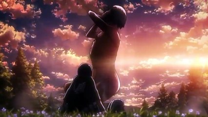 Momen Eren menangis saat Hannes mati _ Attack on Titan S2 _ Sub Indo