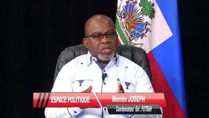 Joseph Montès coordonnateur gnl. FUTRAH / Espace politique 29 Octobre 2021