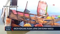 Angin Kencang Rusak Lapak Dan Rumah Warga