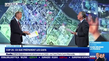 Culture Geek : COP26, ce que préparent les GAFA, par Frédéric Simottel - 02/11