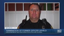 Termination of former Officer Christopher Meyer will be upheld after final appeal failed