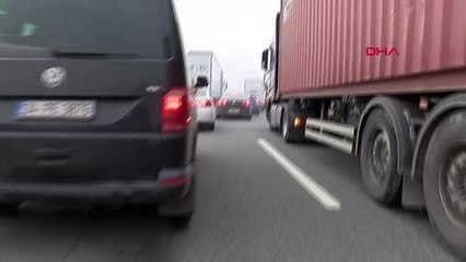 KUZEY MARMARA OTOYOLU'NDA KAZA