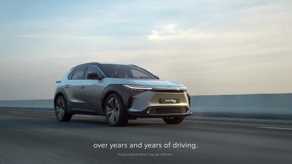 Weltpremiere für den neuen Toyota bZ4X