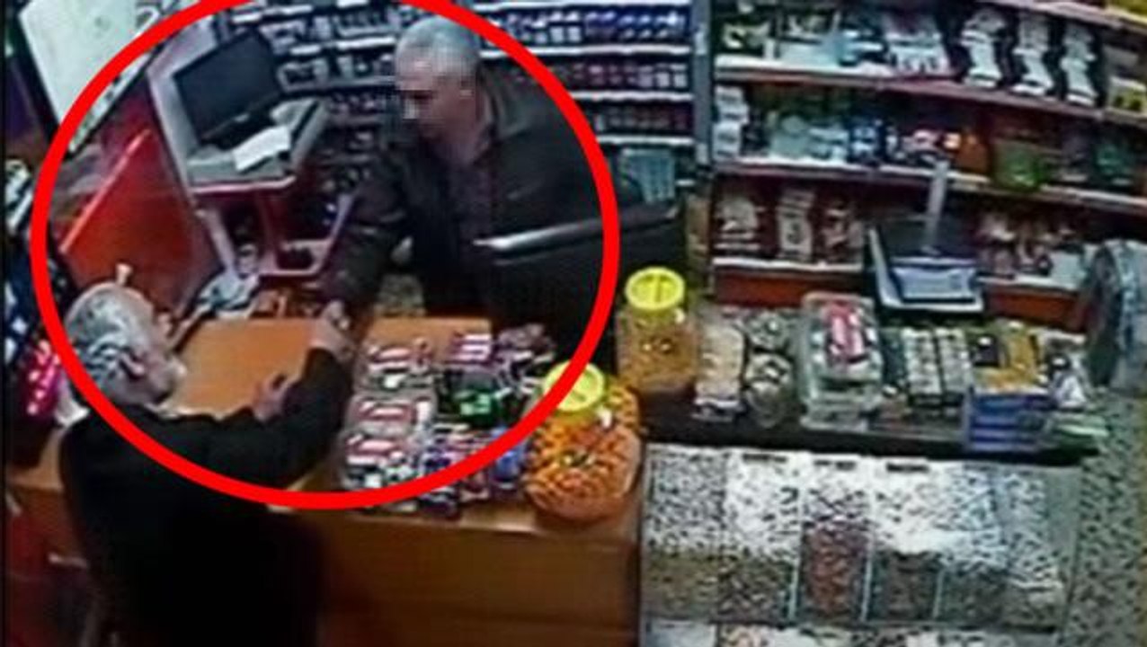 Bir dönem herkes bu videoyu konuşuyordu! Markete giren ak saçlı adamın Hz. Hızır olduğu söyleniyor