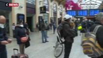 Paris : un homme menace des agents à la gare Saint-Lazare