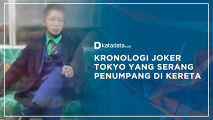 Kronologi Joker Tokyo yang Serang Penumpang di Kereta | Katadata Indonesia