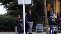 Iñaki Urdangarin y Cristina han aprovechado su estancia en Barcelona para dar un largo paseo