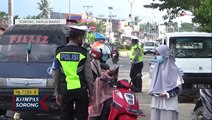 Antisipasi Meningkatnya Kasus Kriminal, Polres Sorong Razia Kendaraan