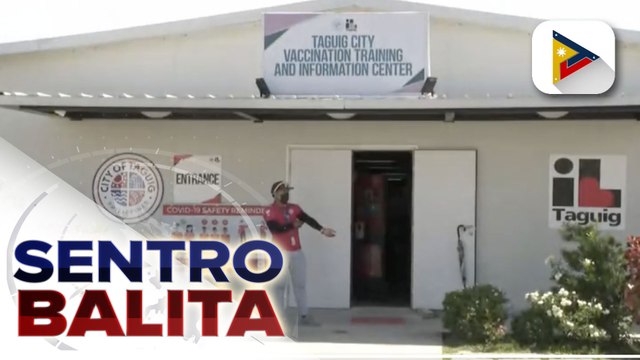 Taguig city, nagsimula na sa pagbabakuna sa lahat ng residente nito na edad 12-17; Mga menor de edad na hindi residente ng lungsod, maaari ring magpabakuna