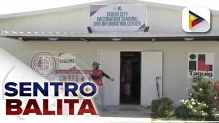 Taguig city, nagsimula na sa pagbabakuna sa lahat ng residente nito na edad 12-17; Mga menor de edad na hindi residente ng lungsod, maaari ring magpabakuna