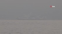İstanbul Boğazı sis nedeniyle çift yönlü transit gemi geçişine kapatıldı