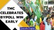 Bypoll results: TMC celebrates Dinhata win, has massive leads in all seats | Oneindia News