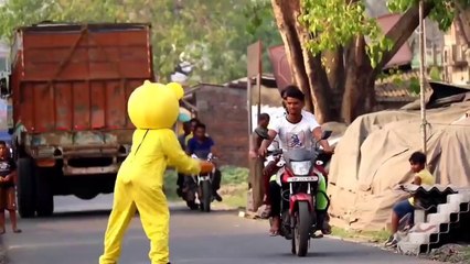 Fake Bricks Throwing Prank on Strangers / Funny Reaction / India / Kolkata ❤️