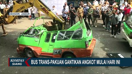 30 Angkot di Bogor Digantikan 10 Bus Trans-Pakuan, Cek Rutenya!