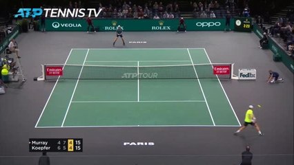 Rolex Paris Masters - Murray sorti au premier tour