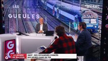 Le monde de Macron : Des voyageurs de la SNCF coincés des heures dans un TER - 02/11