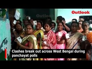 Clashes break out across West Bengal during panchayat polls