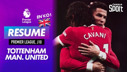 Le résumé de Tottenham / Manchester United en VO - J10 Premier League