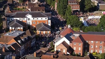 Farnham Carnival 2018 from the air!