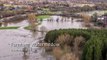 Flooding in Farnham's water meadows - December 2019