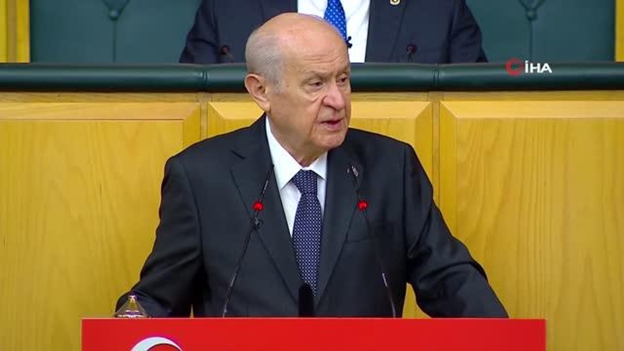 MHP Genel Başkanı Bahçeli: "Türkiye'yi küçük görenlerin, bizden bir şey olmaz diyenlerin ya kanında bir bozukluk ya da karakterinde bir bodurluk...