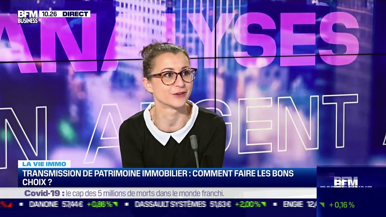 Sophie Sabot-Barcet (Conseil supérieur du notariat) : Transmission de patrimoine immobilier, comment faire les bons choix ? - 02/11