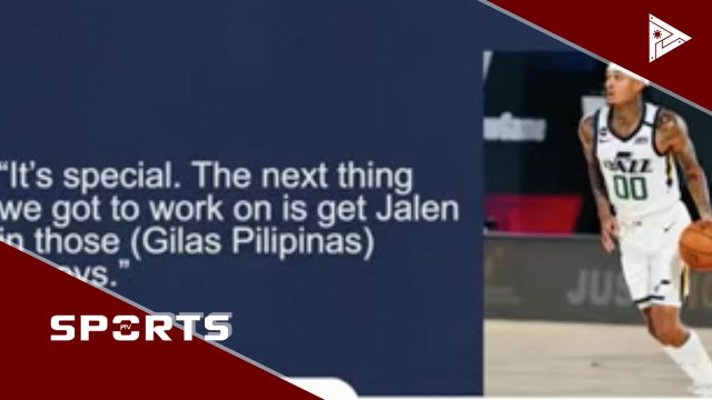 Jordan Clarkson, nais makita si Jalen Green sa Gilas #PTVSports