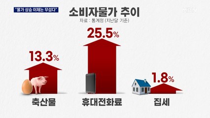 물가 10년 만에 3%도 넘었다…석유·통신비 안 오른게 없네
