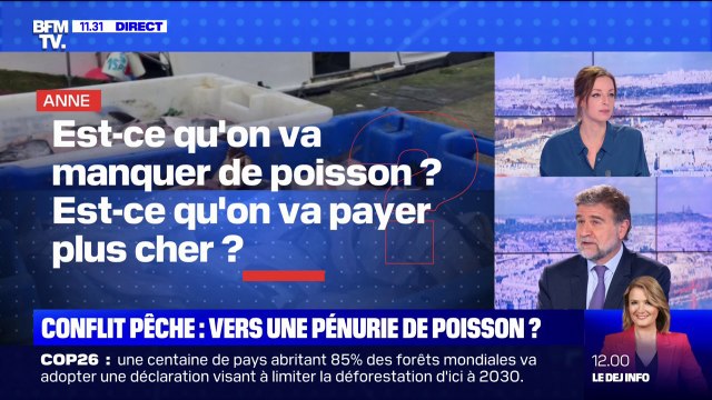Est-ce que le prix du poisson va augmenter à cause du conflit sur la pêche entre la France et le Royaume-Uni ? BFMTV répond à vos questions
